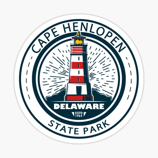 Item preview, Cape Henlopen State Park Delaware Badge designed and sold by KrisSidDesigns.