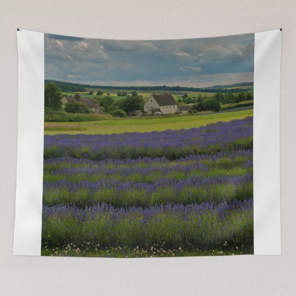 Item preview, Lavender Field Summer Flowers Cotswolds England designed and sold by AndyEvansPhotos.