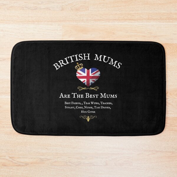 Item preview, BRITISH MUMS ARE THE BEST MUMS, British, Union Jack Flag designed and sold by Krafty  Arts Studio.