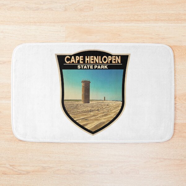 Item preview, Cape Henlopen State Park Delaware Watercolor Badge designed and sold by KrisSidDesigns.