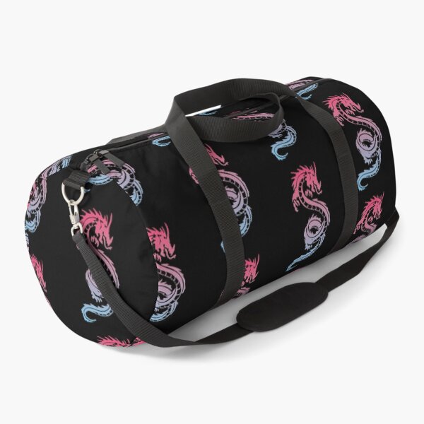 Item preview, Dragon in pink and blue color gradient designed and sold by Cute--Animals.