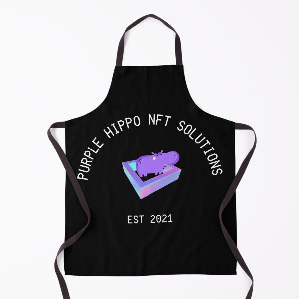 Item preview, Purple hippo NFT solutions designed and sold by Vaglestyle.
