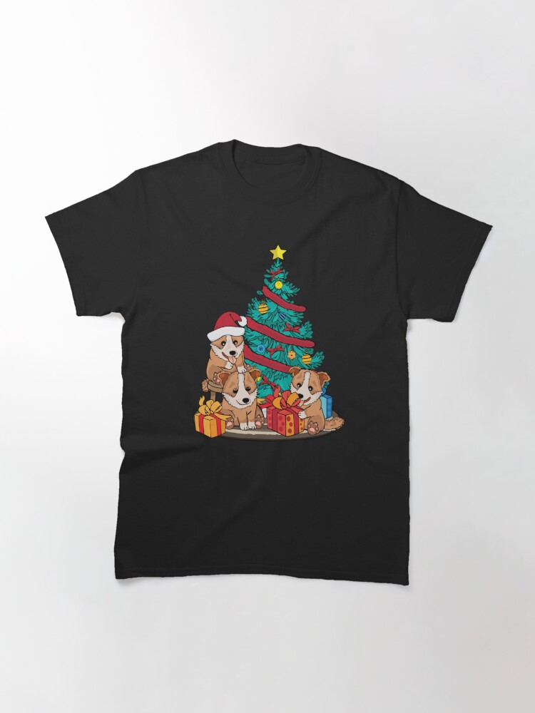 Discover Christmas Corgi Lover Women Christmas Tree Gift Corgi Dog Classic T-Shirt