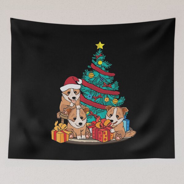 Item preview, Christmas Corgi Lover Women Christmas Tree Gift Corgi Dog designed and sold by DSWShirts.