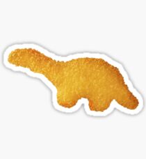 dinosaur nugget Sticker
