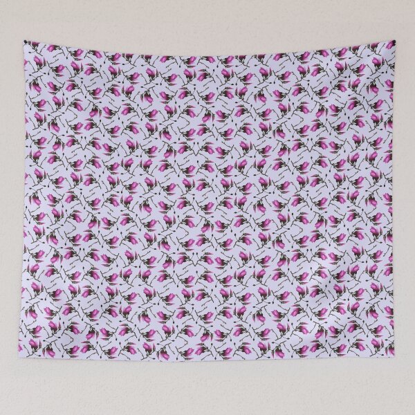 Item preview, Tulip Tree Sprig on Lavender Repeat 5748 designed and sold by Art in My Loft.