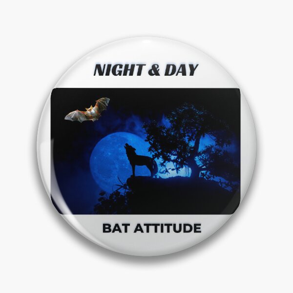 Item preview, Bats Rule  The Moon Day and Night - No. 4 designed and sold by Henk GoGo T-Shirts ⭐️⭐️⭐️⭐️⭐️.