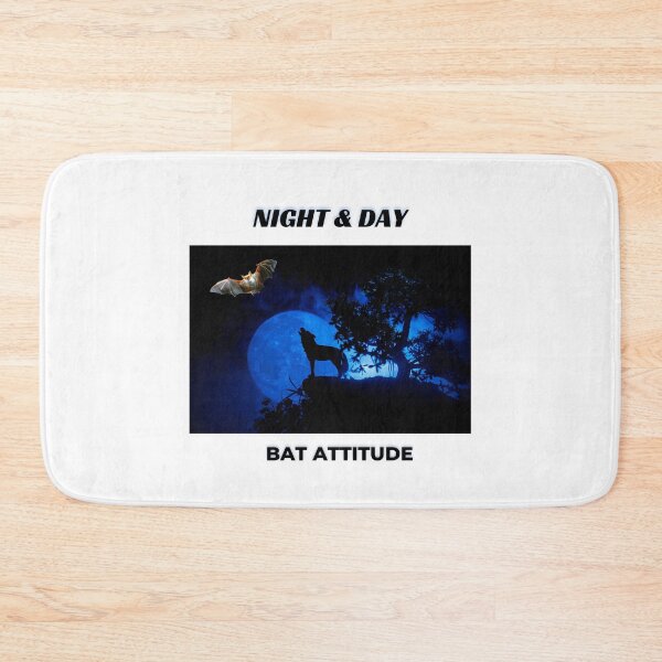 Item preview, Bats Rule  The Moon Day and Night - No. 4 designed and sold by Henk GoGo T-Shirts ⭐️⭐️⭐️⭐️⭐️.