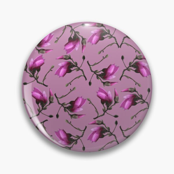 Item preview, Tulip Tree Sprig on Soft Purple Repeat 5748 designed and sold by Art in My Loft.