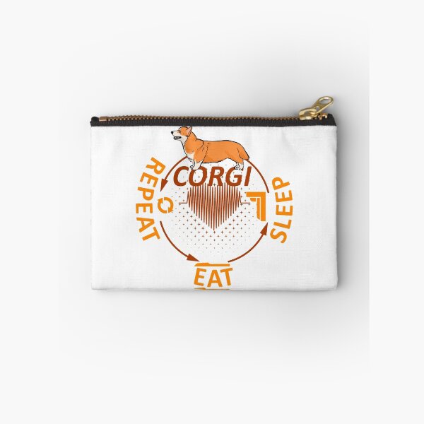 Item preview, Eat sleep	 corgi Repeat shirt designed and sold by bestdesign4u.