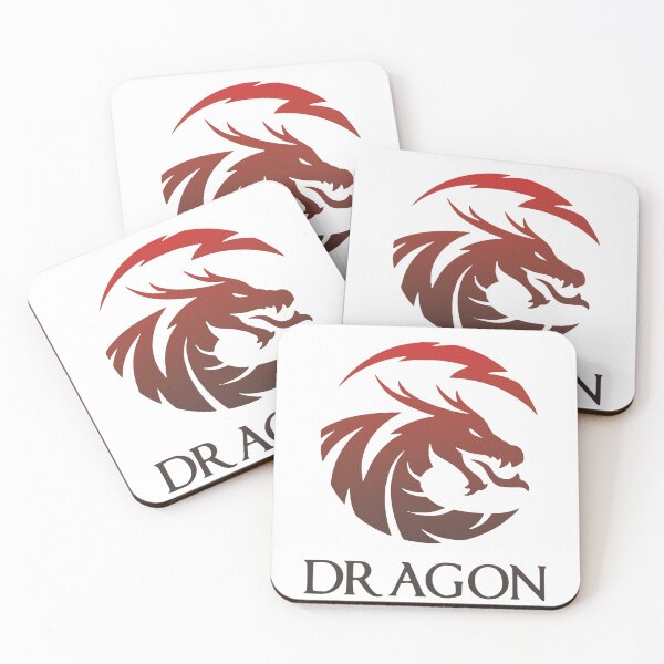 Item preview, Dragon in red and black color gradient designed and sold by Cute--Animals.