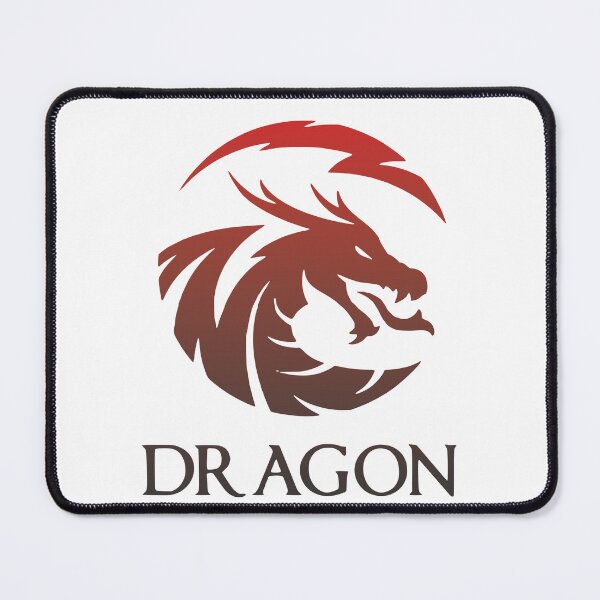 Item preview, Dragon in red and black color gradient designed and sold by Cute--Animals.