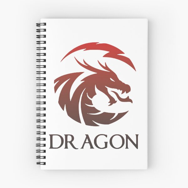 Item preview, Dragon in red and black color gradient designed and sold by Cute--Animals.