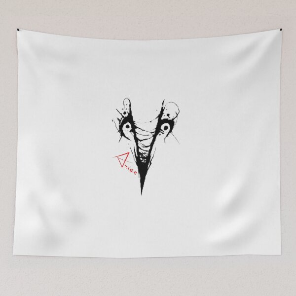 Item preview, tribal aries zodiac sign designed and sold by MirallesDiGital.