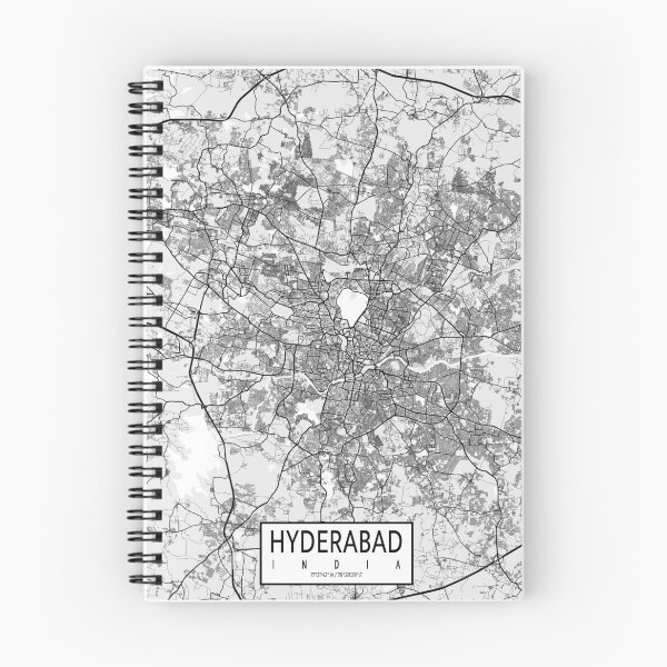 Item preview, Hyderabad City Map of Telangana, India  - Light designed and sold by deMAP.