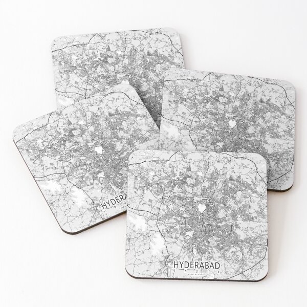 Item preview, Hyderabad City Map of Telangana, India  - Light designed and sold by deMAP.