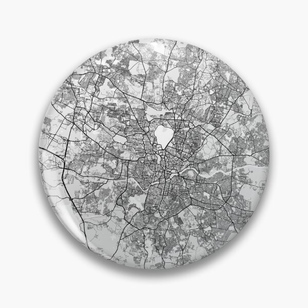 Item preview, Hyderabad City Map of Telangana, India  - Light designed and sold by deMAP.