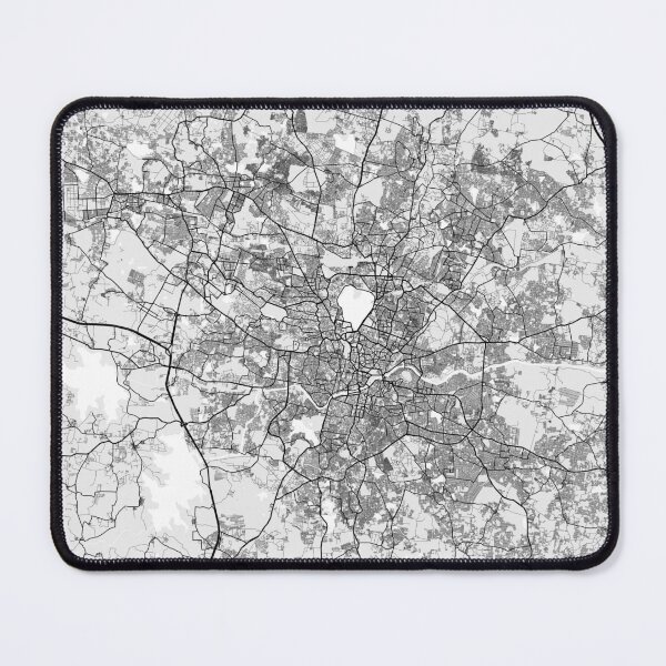Item preview, Hyderabad City Map of Telangana, India - Light designed and sold by deMAP.