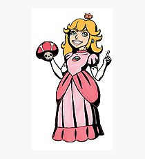 Princess Peach Photographic Print