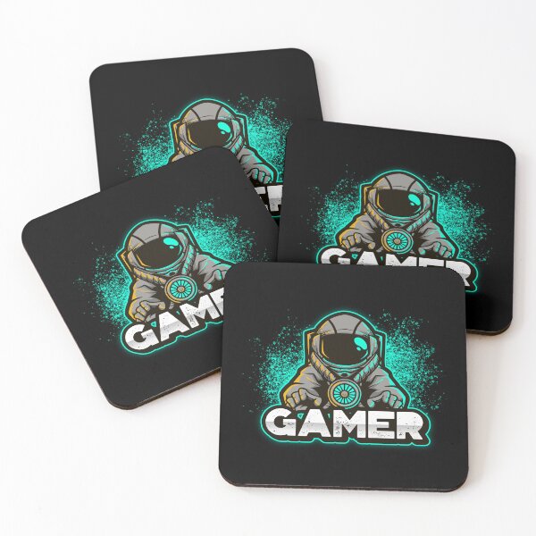 Item preview, Gamer with Astronaut Squad designed and sold by PRIVARSHU.