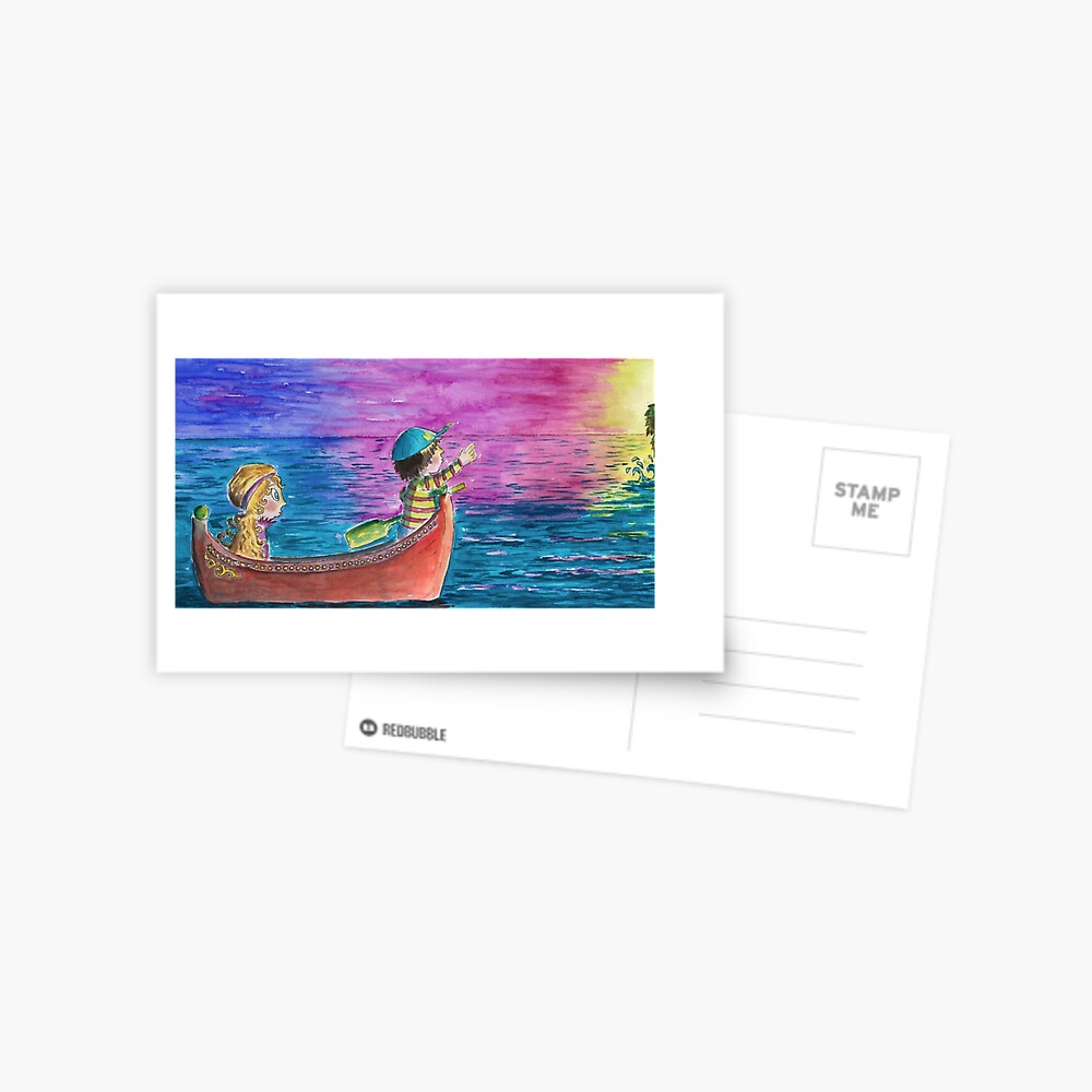 Item preview, Carte postale designed and sold by LindaMolloy.