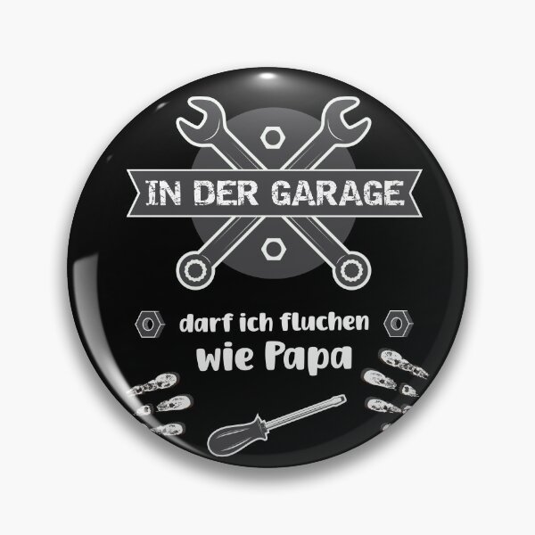 Item preview, Werkstatt -In der Garage darf ich fluchen wie Papa designed and sold by Shirt-Designs.