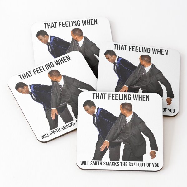 Item preview, Will Smith Chris Rock Meme designed and sold by hughhhogan.