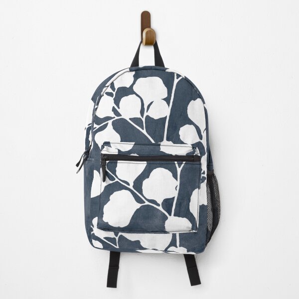 Item preview, Fern Leaf in Navy Blue designed and sold by ArticraftShop.