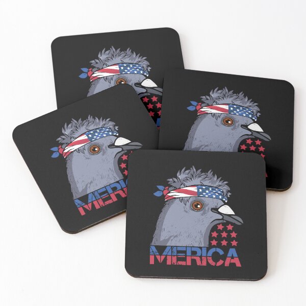 Item preview, Pigeon Gift Merica Lovers 4th Of July USA Pigeon designed and sold by DSWShirts.