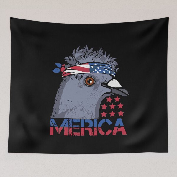 Item preview, Pigeon Gift Merica Lovers 4th Of July USA Pigeon designed and sold by DSWShirts.