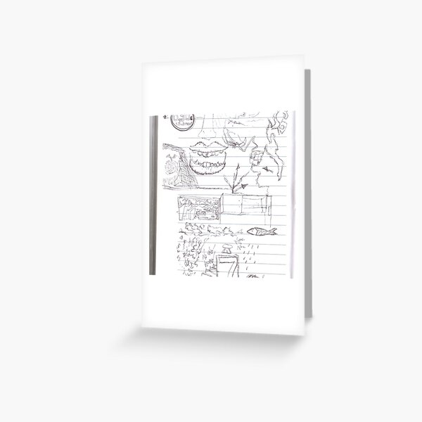 Holiday in sunny x3 Greeting Card