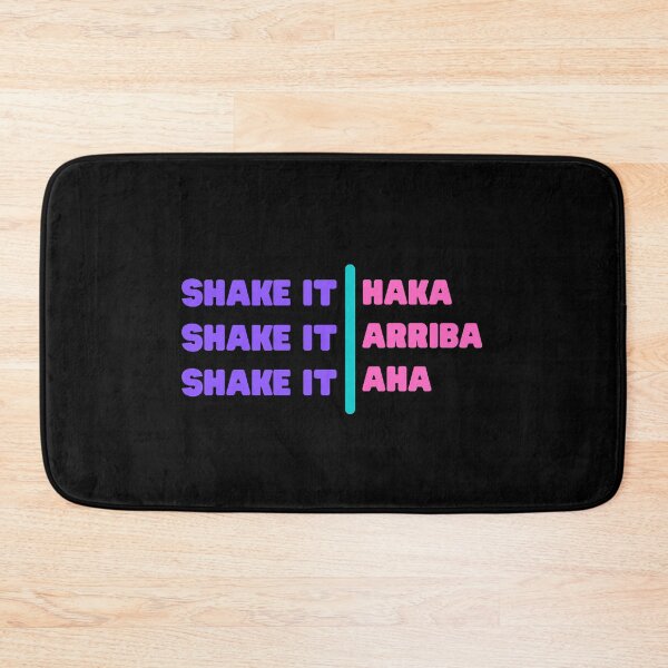Item preview, Shake it Shake It Shake It! Blue/Pink lyrics designed and sold by ThoughtScribble.
