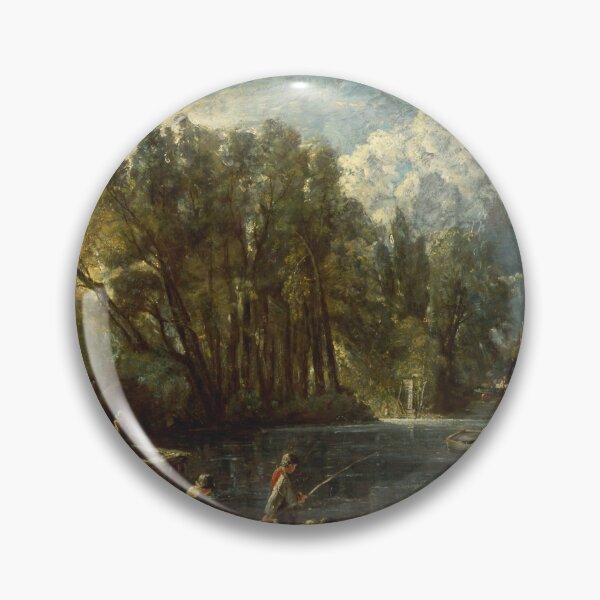 Item preview, Landscape painting by John Constable designed and sold by Vintage Designs +.