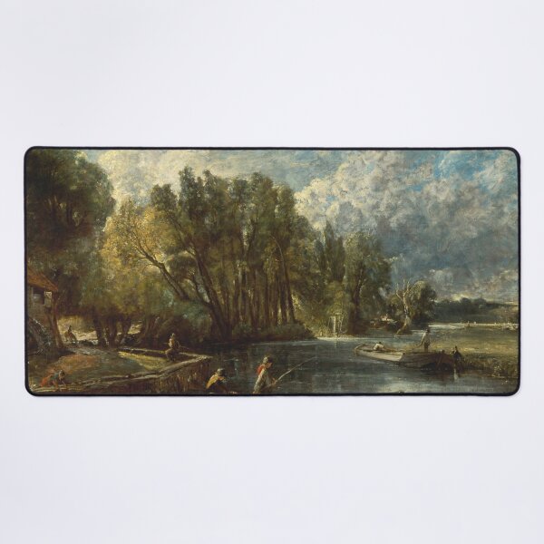 Item preview, Landscape painting by John Constable designed and sold by Vintage Designs +.