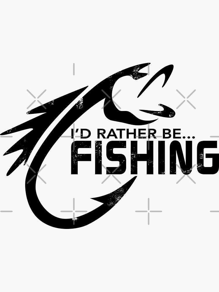 Personalised Would Rather Be Fishing Mouse Mat