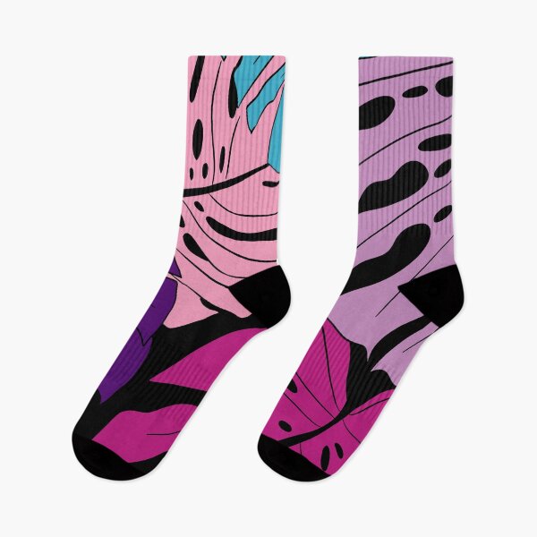 Item preview, Abstract Colorful Monstera Leaves designed and sold by Ana Moguš.