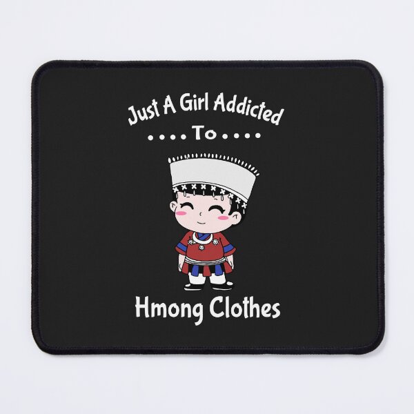 Item preview, Just A Girl Addicted To Hmong Clothes Fitted Scoop designed and sold by IEatSwans.
