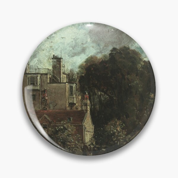 Item preview, Painting of a old house by John Constable designed and sold by Vintage Designs +.