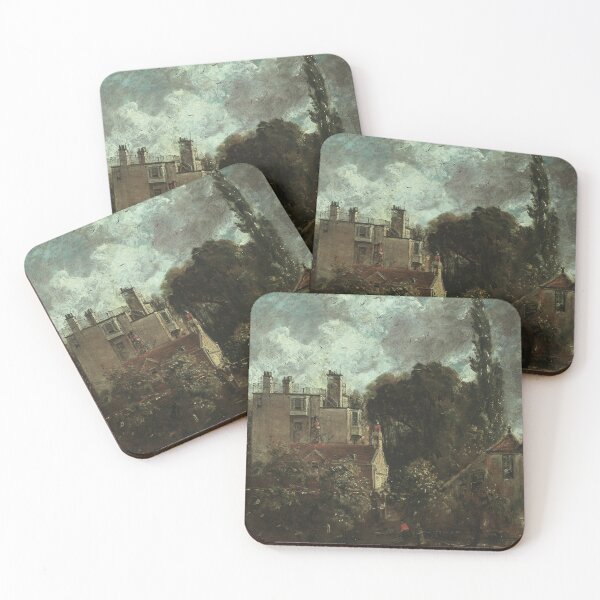 Item preview, Painting of a old house by John Constable designed and sold by Vintage Designs +.