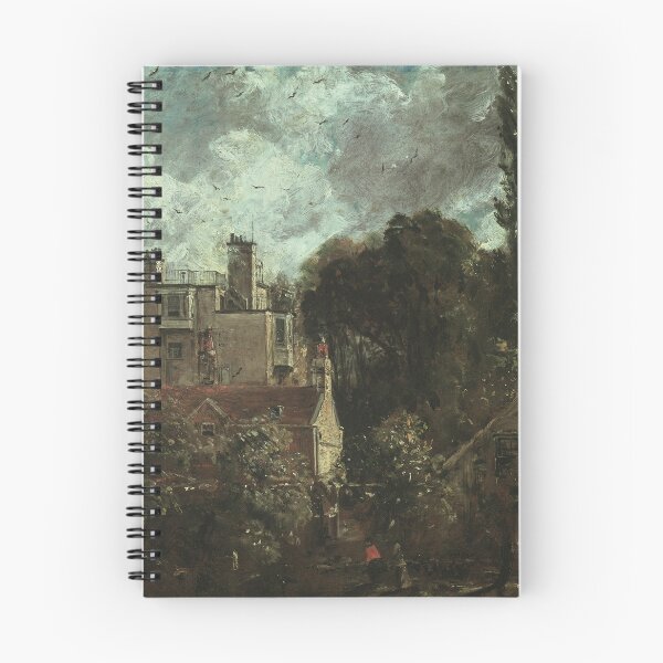 Item preview, Painting of a old house by John Constable designed and sold by Vintage Designs +.