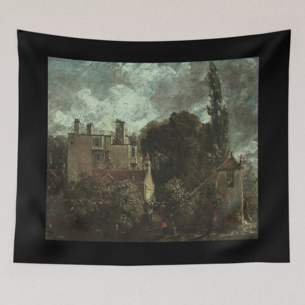 Item preview, Painting of a old house by John Constable designed and sold by Vintage Designs +.