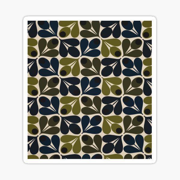 "Orla Kiely Floral pattern Orla Kiely" Sticker by ipo23 Redbubble