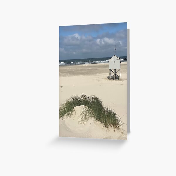 Terschelling, reddingshuisje 2021 Greeting Card