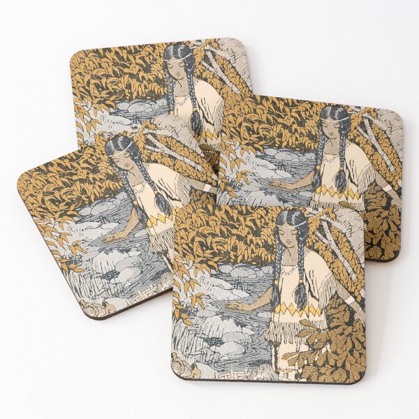 Item preview, Vintage Native American Girl finds Lilliputians designed and sold by IliaLobell.