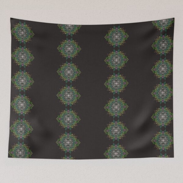Item preview, Black symmetrical flower... designed and sold by ElsieVirgo91.