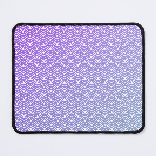 Item preview, Seigaiha Pattern in Purple Blue Gradient designed and sold by Takeda-art.