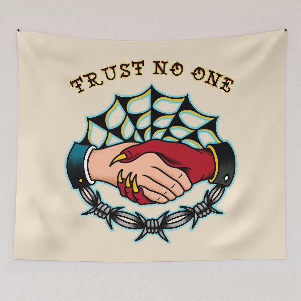Item preview, Trust No One designed and sold by SoulArtLove.