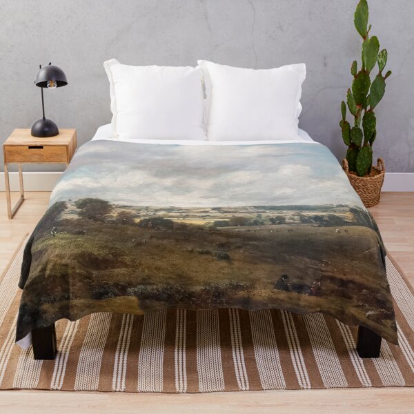 Item preview, Beautiful English landscape painting by John Constable designed and sold by Vintage Designs +.