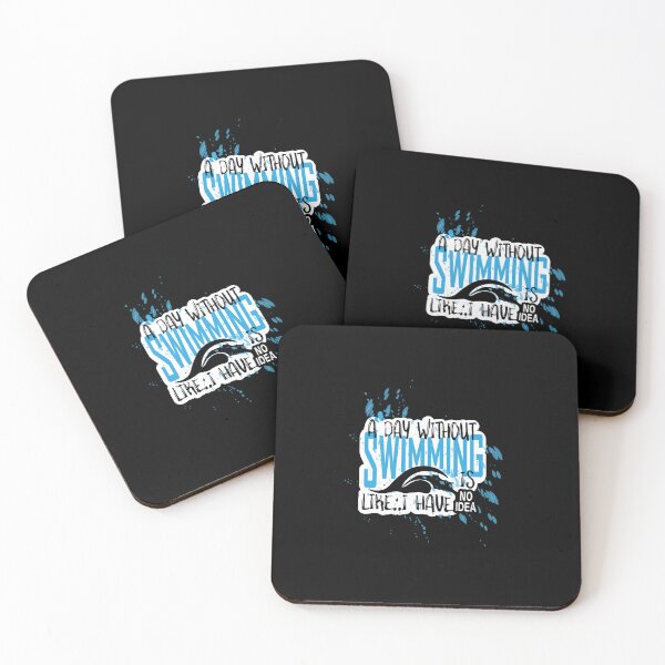 Item preview, A Day Without Swimming I Have No Idea - Funny Swimming Quotes designed and sold by Heavdaiin.
