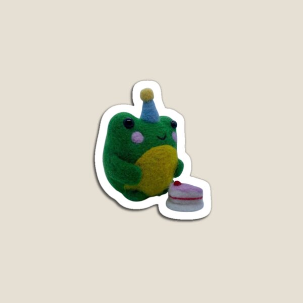 Artikelvorschau, Geburtstags-Frosch, süßer Frosch entworfen und verkauft von Lozzaarts.